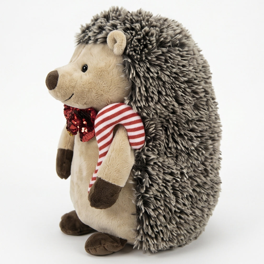 Gitzy Plush Hedgehog Hadley Reversible Sequin Christmas Gift Toy 16"