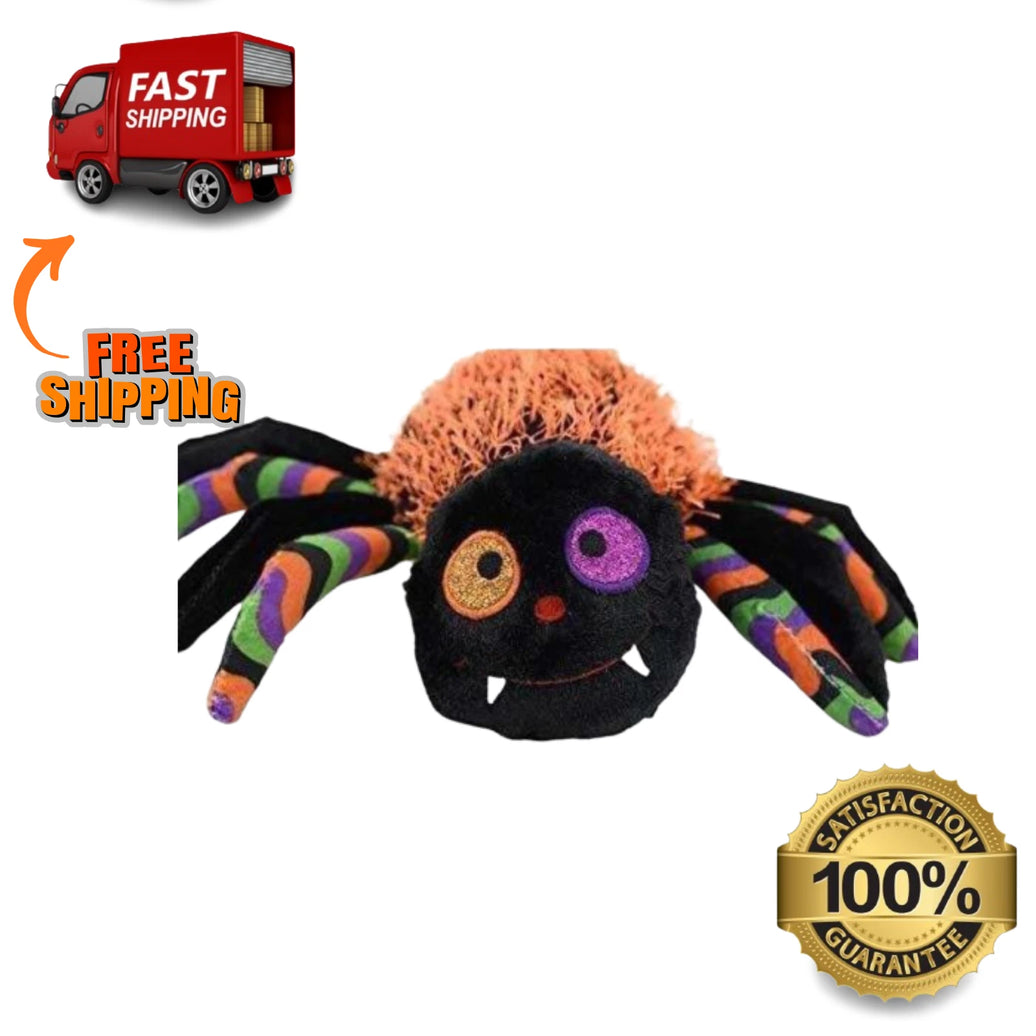 Gitzy 7" Halloween Plush Spider – Soft Stuffed Animal Toy, Cute Spooky Gift 7"