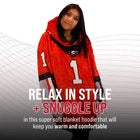 University of Georgia Snugible Hoodie Blanket Pillow 2in1 UGA Plush Gift