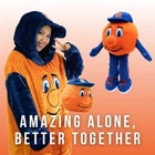 Syracuse University Otto the Orange Plush Official NCAA Mascot Collectible 14"