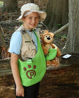 Pawley the Teddy Bear | 14" Stuffed Animal with Matching Bags