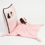 "Jean" the 20in Pink Puppy Pillow and Cuddle Blanket Set by KidKraft
