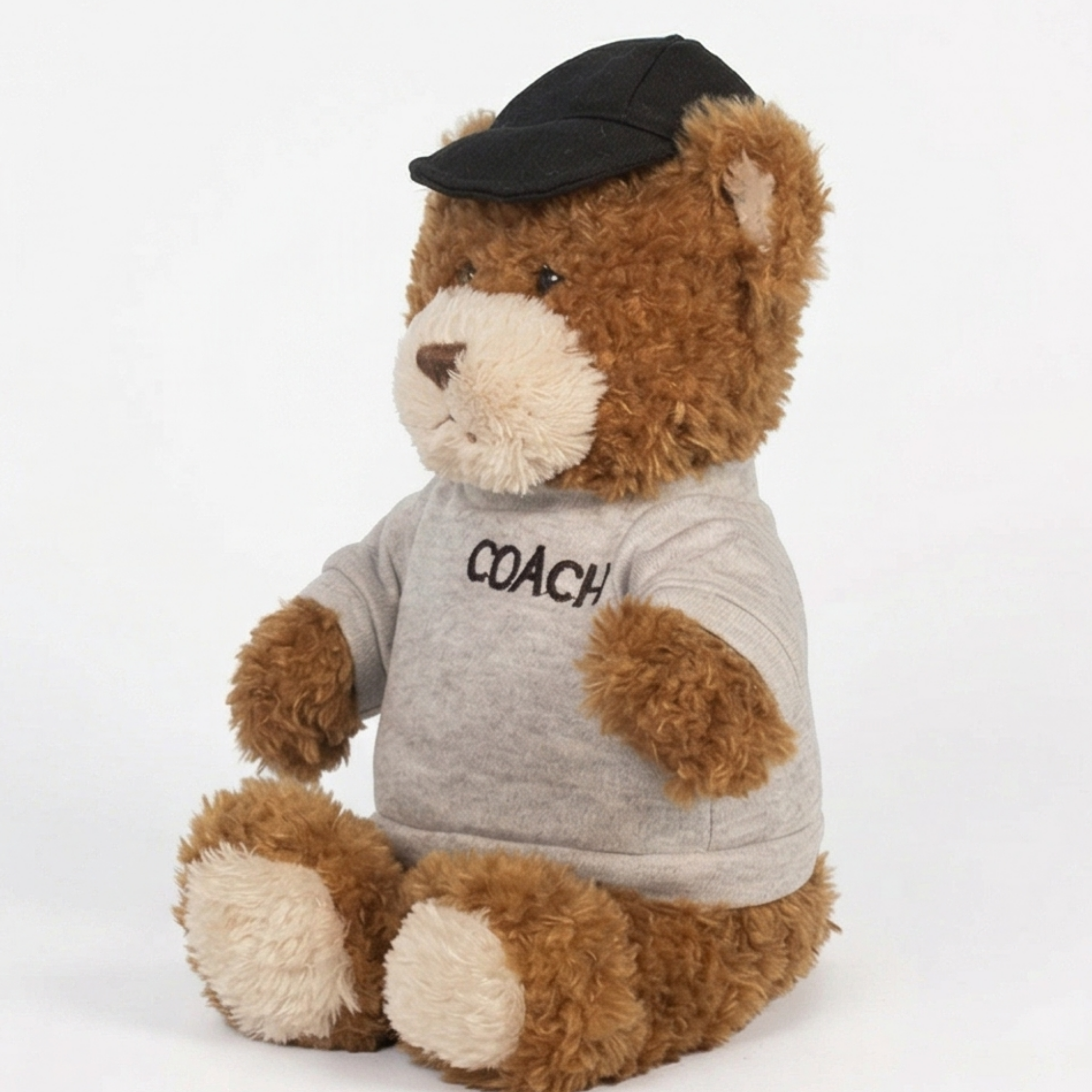 Johnny Teddy Bear Plush 11" Coach Career Stuffed Animal Cute Kids Toy