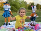 Sharewood Forest Friends Fiona Fox Doll with Playscape & Outfits 18"
