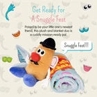 Hasbro Mr Potato Head 2-in-1 Plush Blanket Stuffed Animal Kids Soft Toy