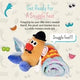 Hasbro Mr Potato Head 2-in-1 Plush Blanket Stuffed Animal Kids Soft Toy