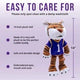 Official LSU Mike the Tiger Plush Stuffed Mascot Toy Fan Gift 6 Units 14"