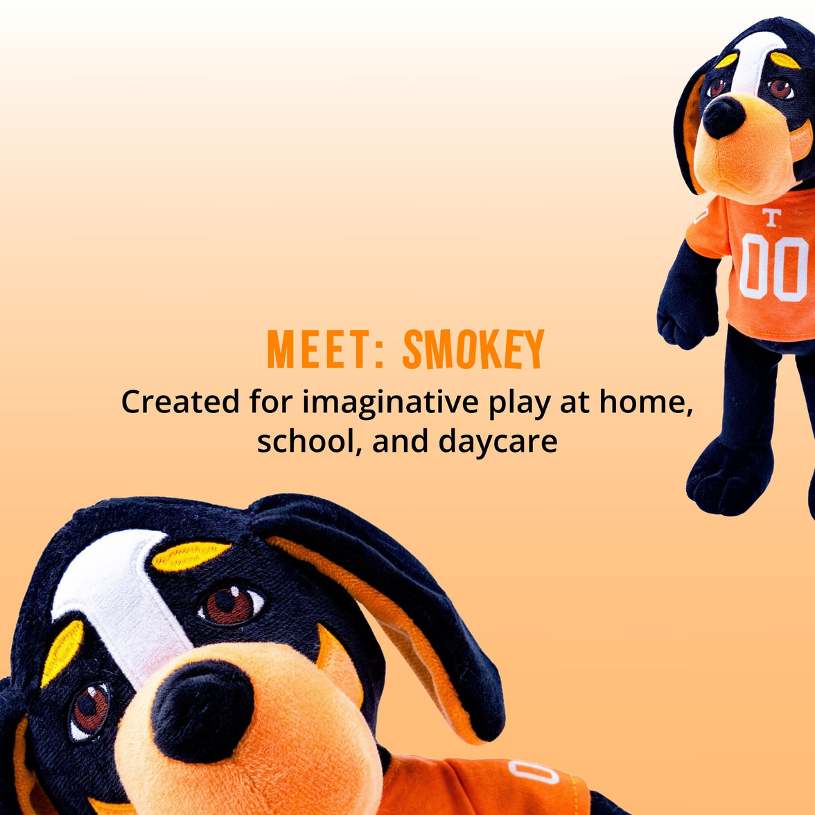 University of Tennessee Smokey 14 Inch Plush Figure "Wholesale"