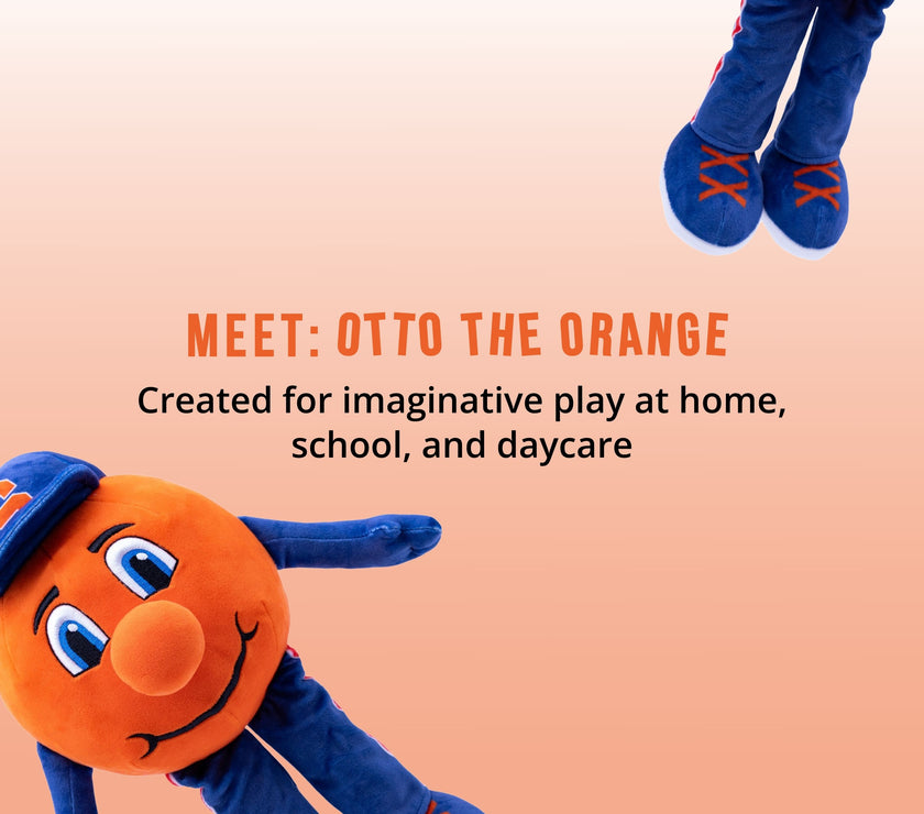Syracuse University Otto the Orange 14 Inch Plush Figure "Wholesale"