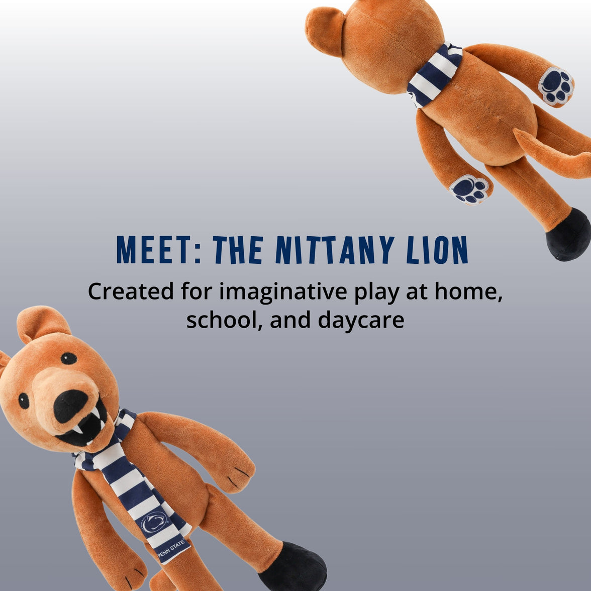 Penn State University Nittany Lion 14 Inch Plush Figure "Wholesale"