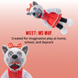 North Carolina State University Ms. Wuf 14 Inch Plush Figure
