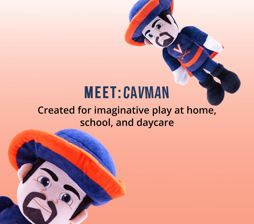 University of Virginia Cavman 14 Inch Plush Figure "Wholesale"