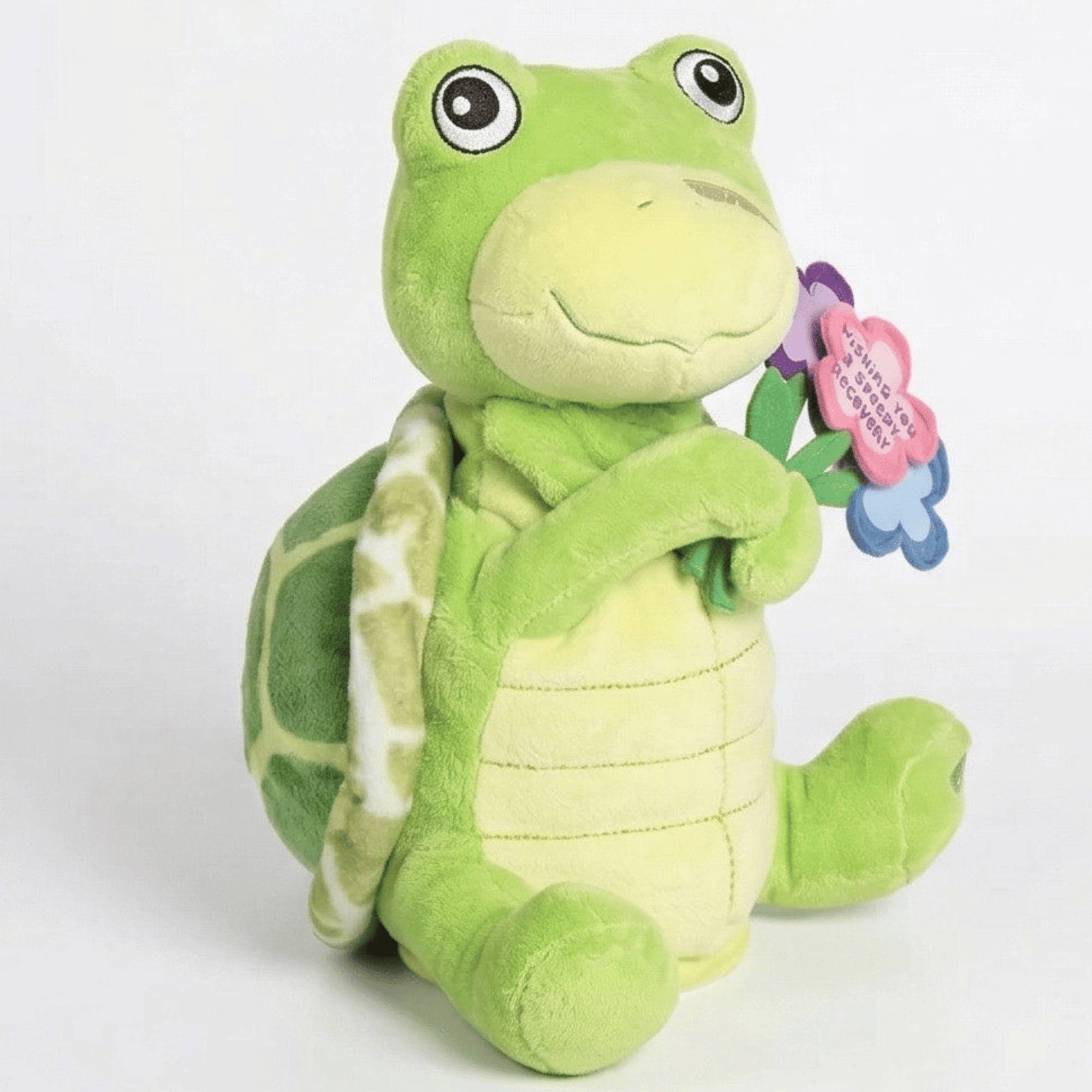 "Mercy" the 11in "Wishing You a Speedy Recovery" Animated Stuffed Turtle
