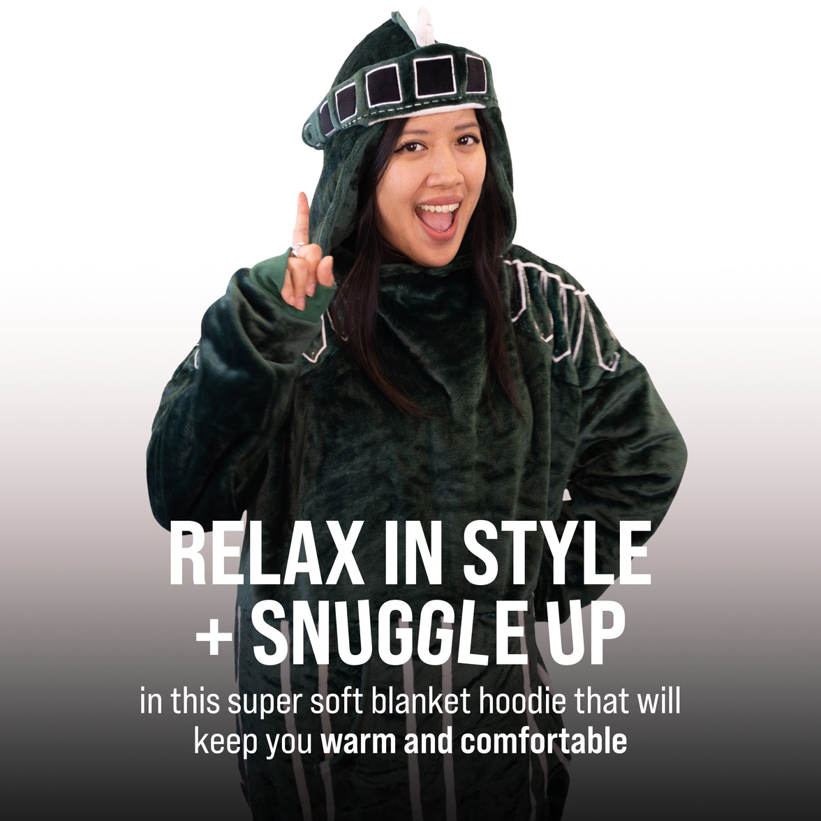 Michigan State University Sparty Snugible 2-in-1 Blanket Hoodie & Pillow