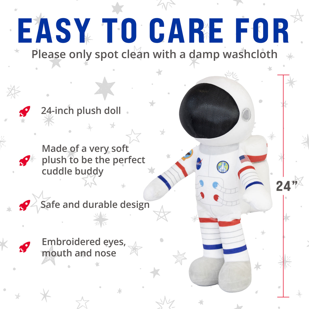 NASA | Astronaut 24 Inch Plush Figure