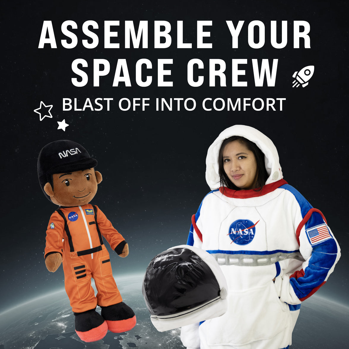 NASA | Astronaut Charlie 14” Plush Figure