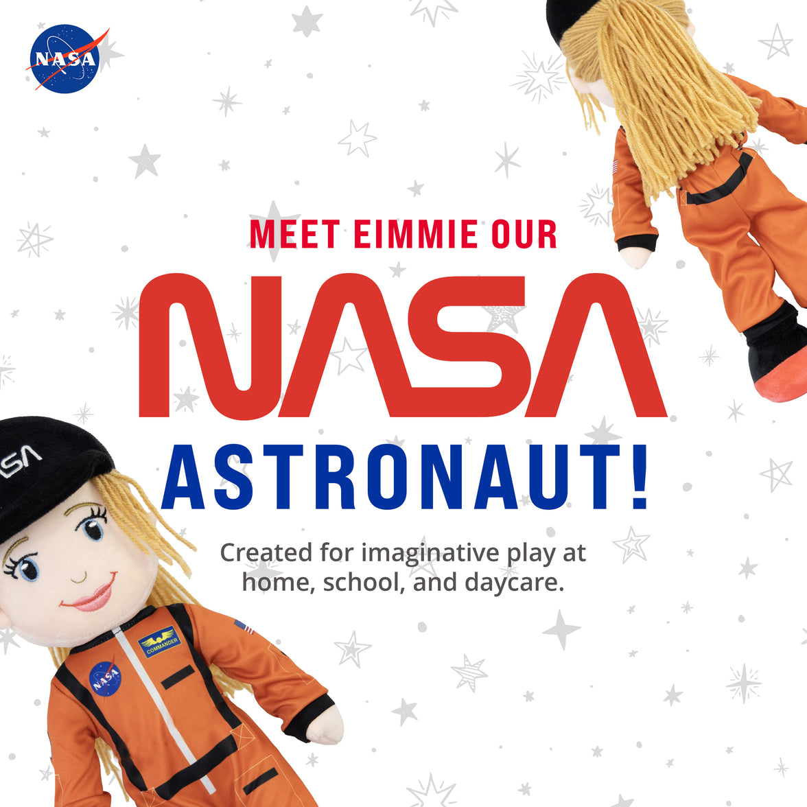 NASA | Astronaut Eimmie 14” Plush Figure