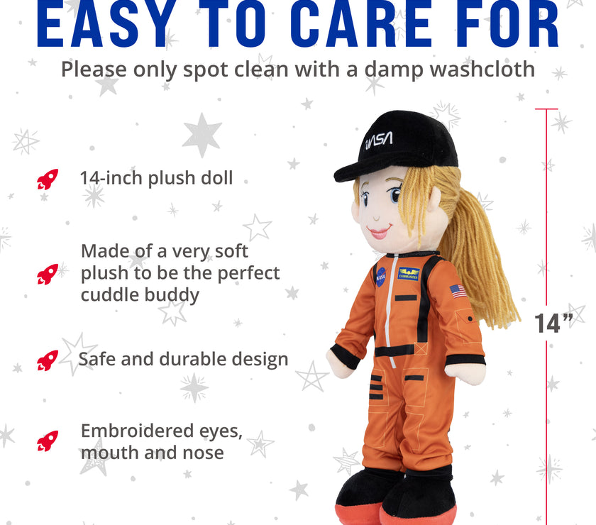 NASA | Astronaut Eimmie 14” Plush Figure