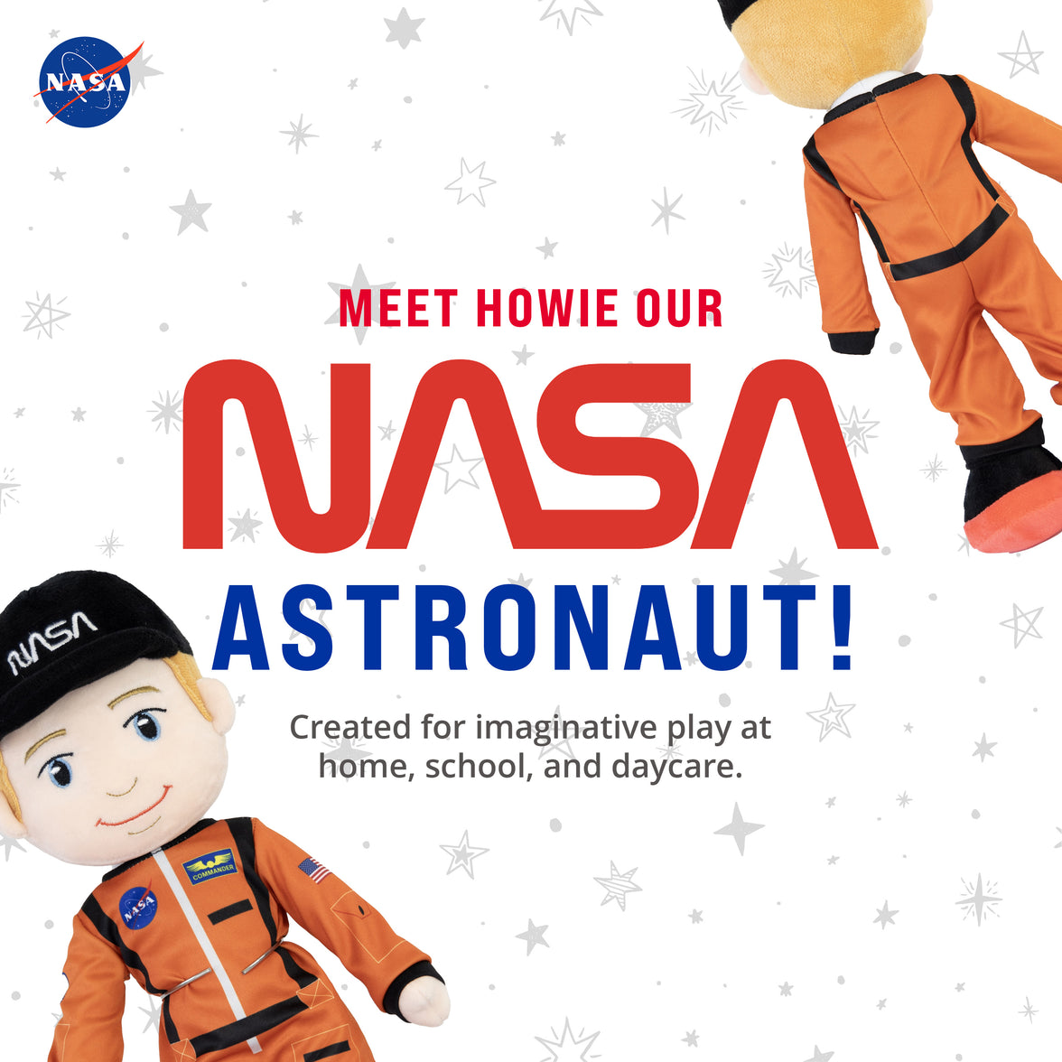NASA | Astronaut Howie 14” Plush Figure