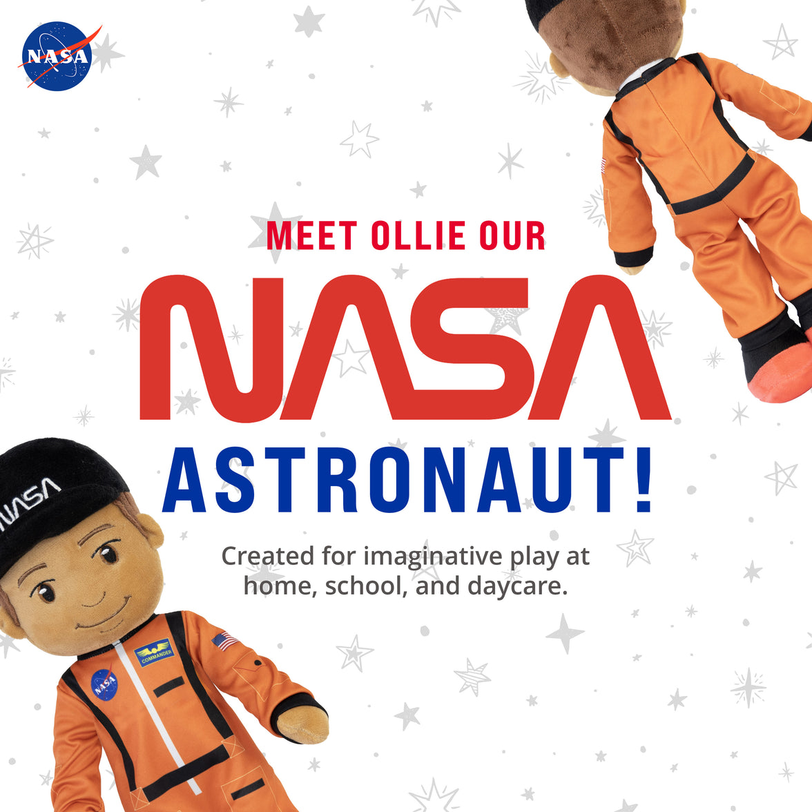 NASA | Astronaut Ollie 14” Plush Figure