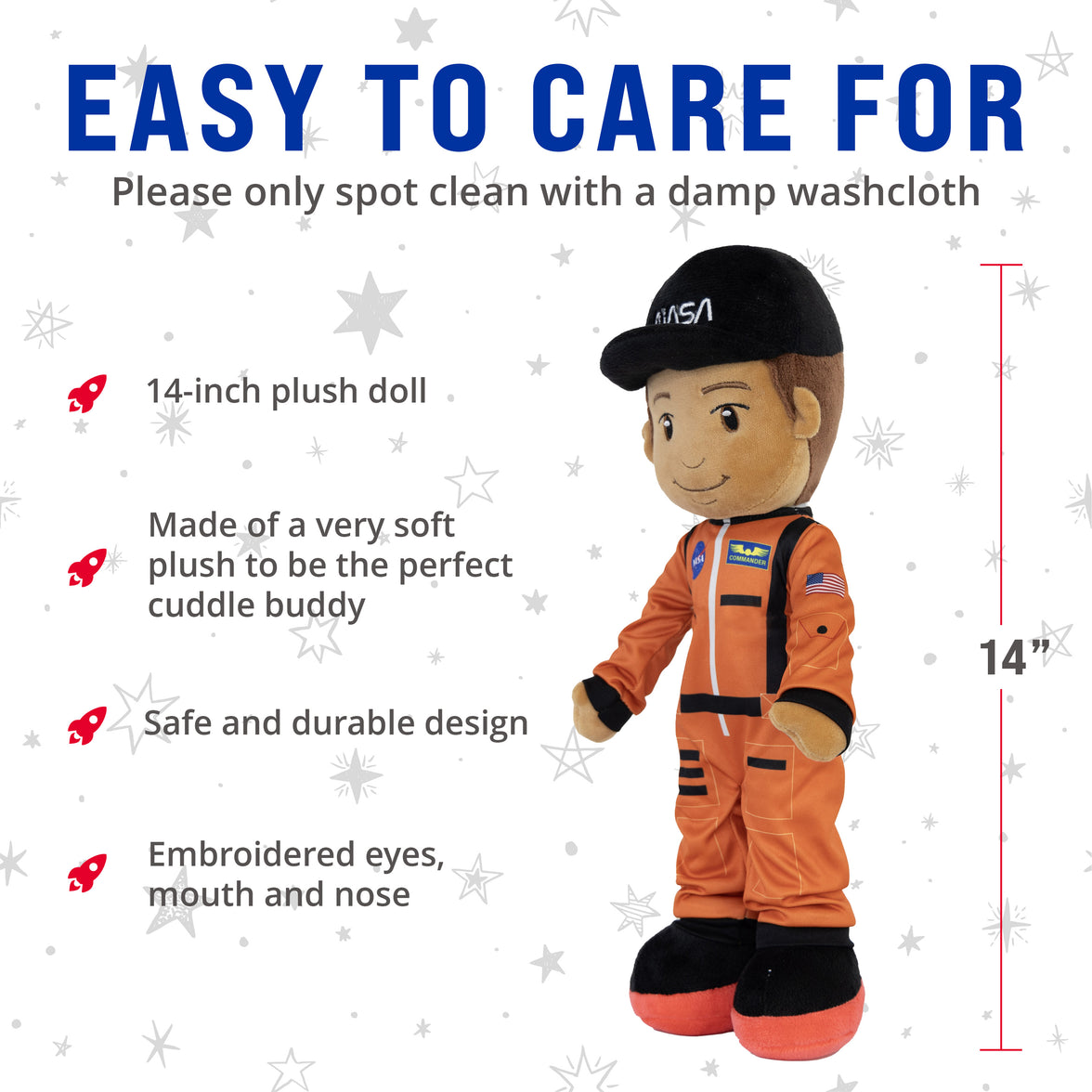 NASA | Astronaut Ollie 14” Plush Figure