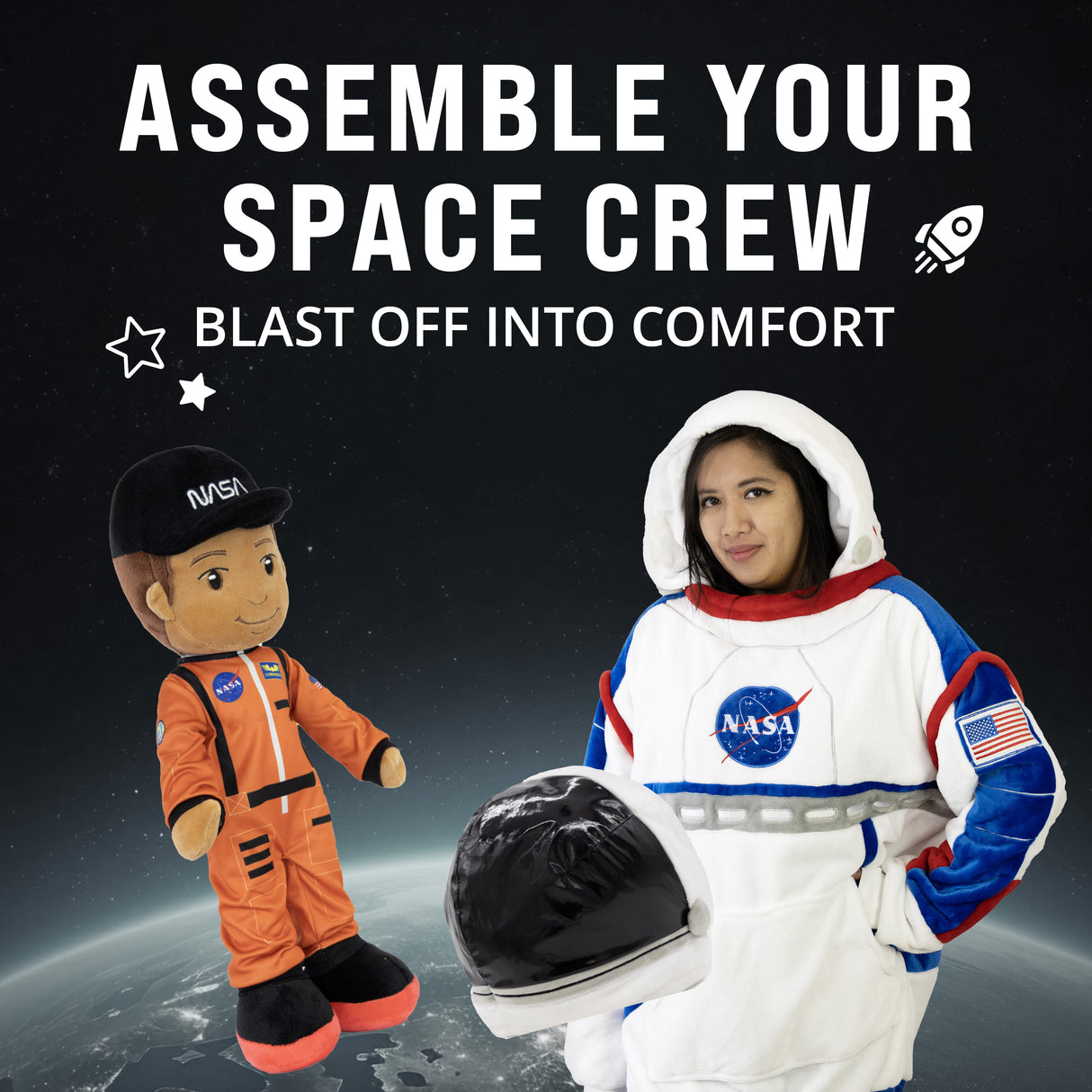 Astronaut Ollie 14” Plush Figure