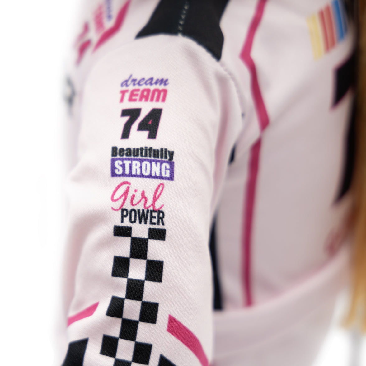 NASCAR | Sophie Speedster Racecar Driver 14" Plush Figure