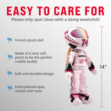 NASCAR | Sophie Speedster Racecar Driver 14" Plush Figure