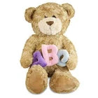 ABC Teddy Bear Plush Stuffed Animal Soft Baby Toy Kids Gift Cute 12"