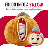 Ohio State University Brutus the Buckeye Snugible 2-in-1 Blanket Hoodie & Pillow