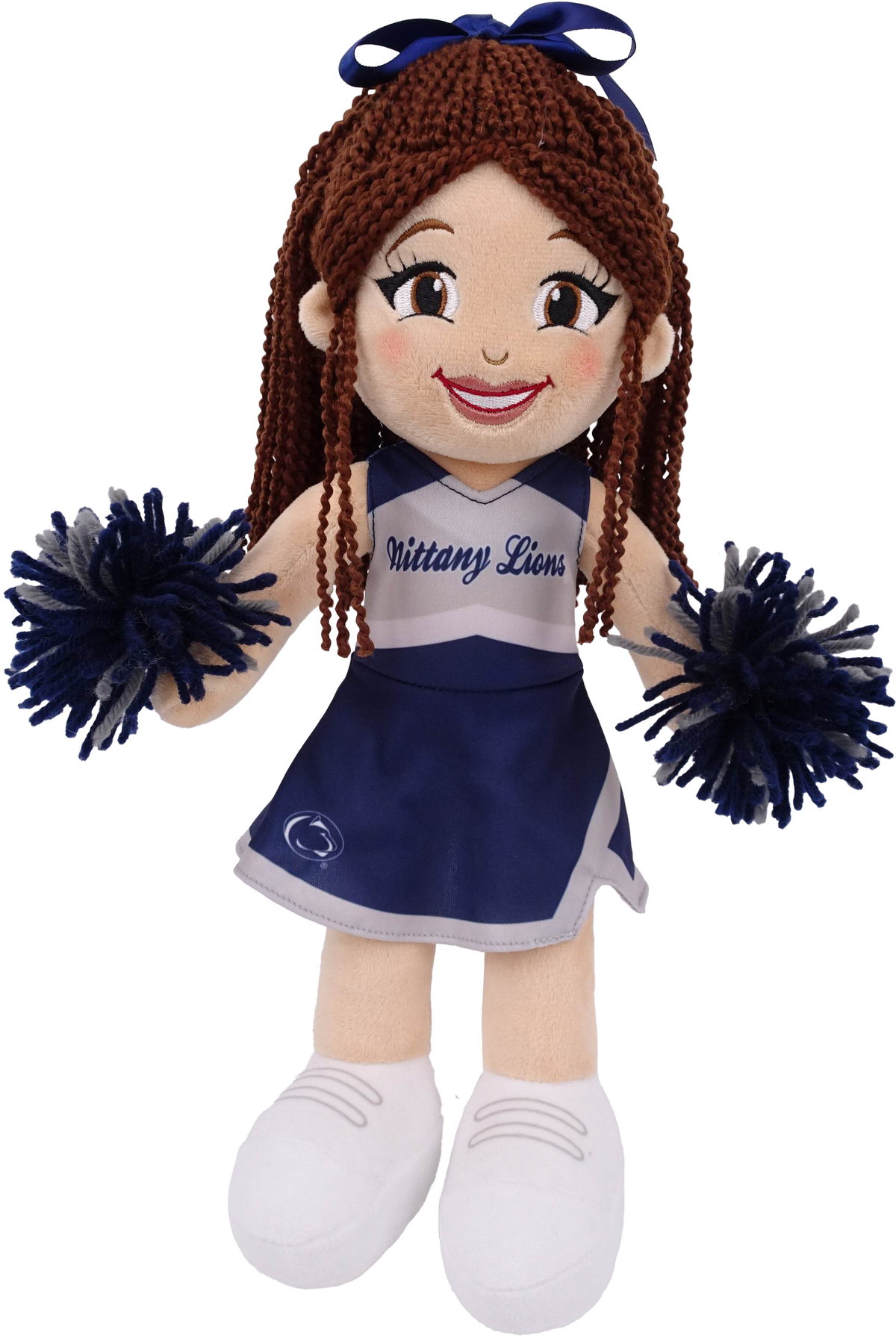 Pennsylvania State University Cheerleader Brunette 14" Plush Figure