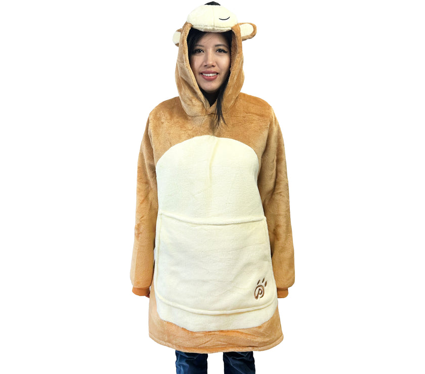 Pawley The Bear Blanket Hoodie
