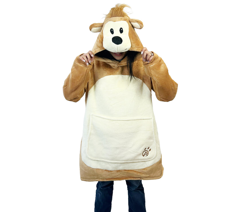 Pawley The Bear Blanket Hoodie