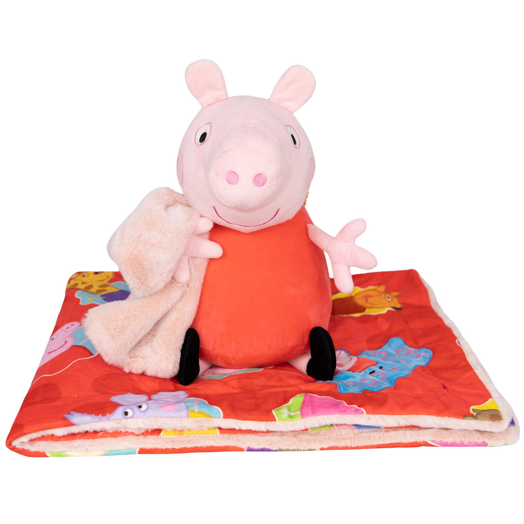 Hasbro | Peppa Pig Blankie Bestie 2-in-1 Blanket & Stuffed Animal