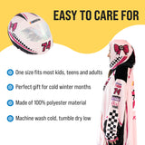 NASCAR | Pink Racing Suit Snugible 2-in-1 Blanket Hoodie & Pillow