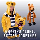 Penn State Nittany Lion Plush NCAA Stuffed Animal PSU Gift Toy 14"
