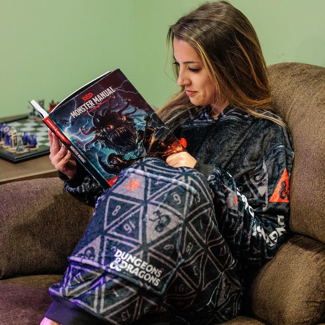 Hasbro | Dungeons & Dragons Snugible 2-in-1 Blanket Hoodie & Pillow