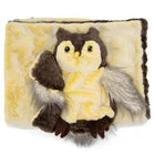 Kids Plush Owliver Owl Blanket & Stuffed Animal 2‑in‑1 Blankie Bestie