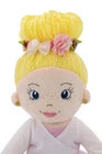 Eimmie Ballerina Rag Doll for Kids – Soft Plush Toy, Blonde, Pink Tutu, Safe 14"