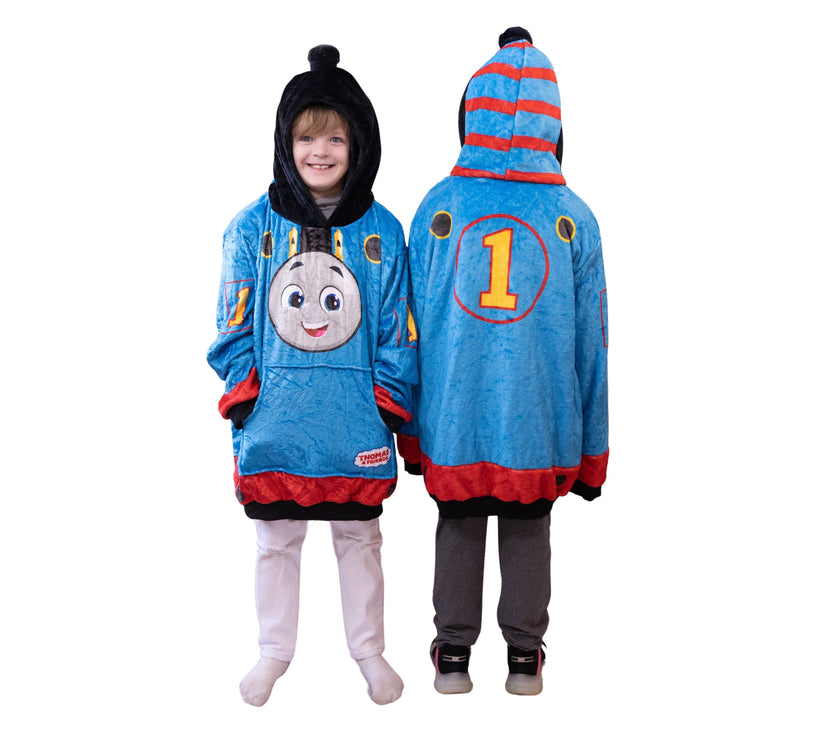 Thomas the Tank Engine Junior Size Snugible | Blanket Hoodie & Pillow
