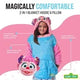 Sesame Street Abby Cadabby Kids Snugible Blanket Hoodie Pillow Plush Pink