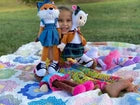 Sharewood Forest Friends Fiona Fox Doll with Playscape & Outfits 18"