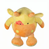"Wellington" the 15in Bright Valentine Striped Cow by Beverly Hills Teddy Bear Company