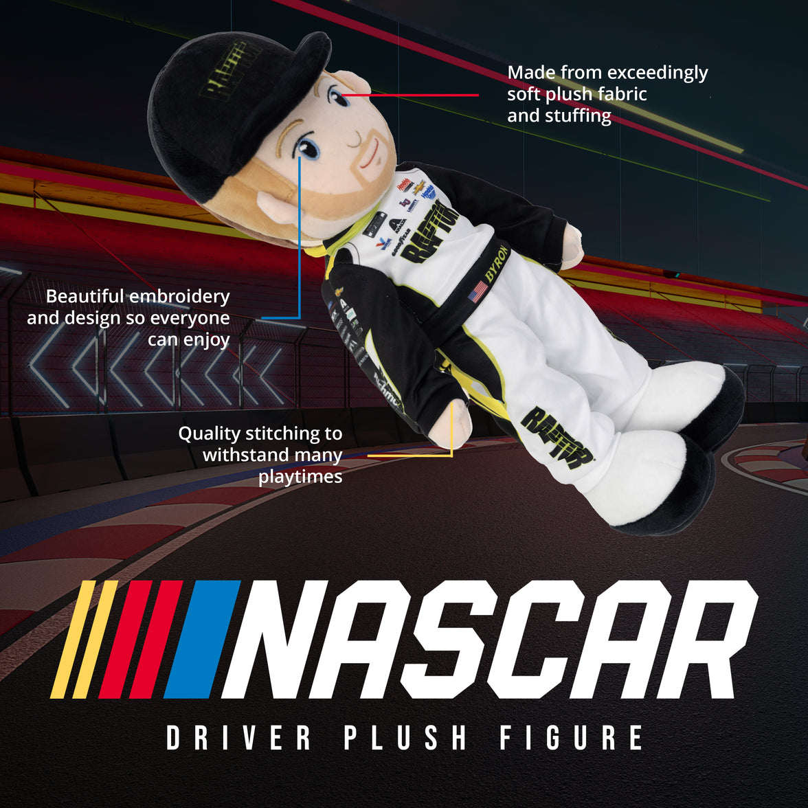 NASCAR | Hendrick Motorsports William Byron 14" Plush Figure