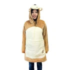 Pawley Bear Blanket Hoodie Plush Wearable Sweatshirt Kids Teens Adults Cozy