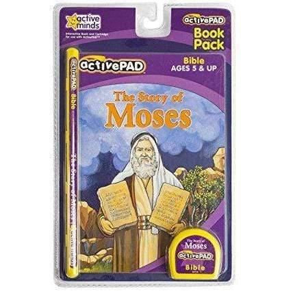 Active Pad Story of Moses Interactive Book & Cartridge