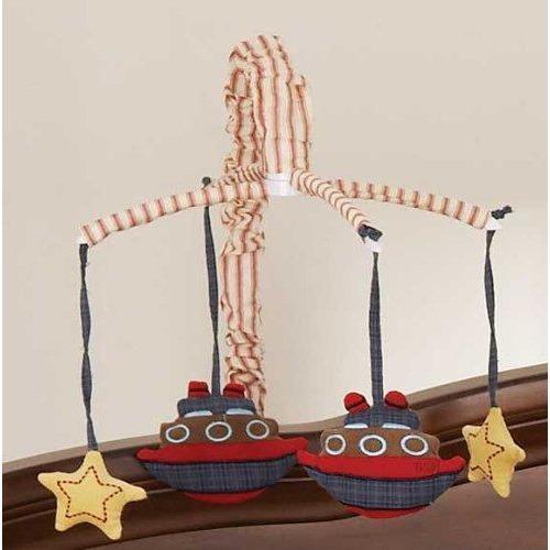 Bean Sprout Nautical Patch Mobile, Denim (Discontinued by Manufacturer)