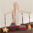 Bean Sprout Nautical Patch Mobile, Denim (Discontinued by Manufacturer)