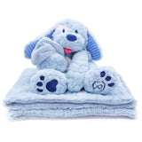 Blu-Boo Dog Blankie Bestie 2-in-1 Blanket & Plush