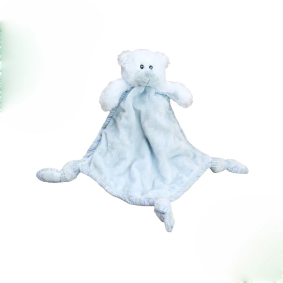Blue Bear Baby Blanket Plush Lovey – Russ Berrie Soft Security Toy Gift